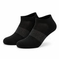 Calze alla caviglia 43-46 nere in maglia traspirante - stile sportivo