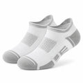 Calze alla caviglia 35-38 in tessuto a maglia bianco/grigio per uso quotidiano