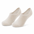 Calzini invisibili 35-38 in tessuto a maglia beige - stile essenziale per uso quotidiano